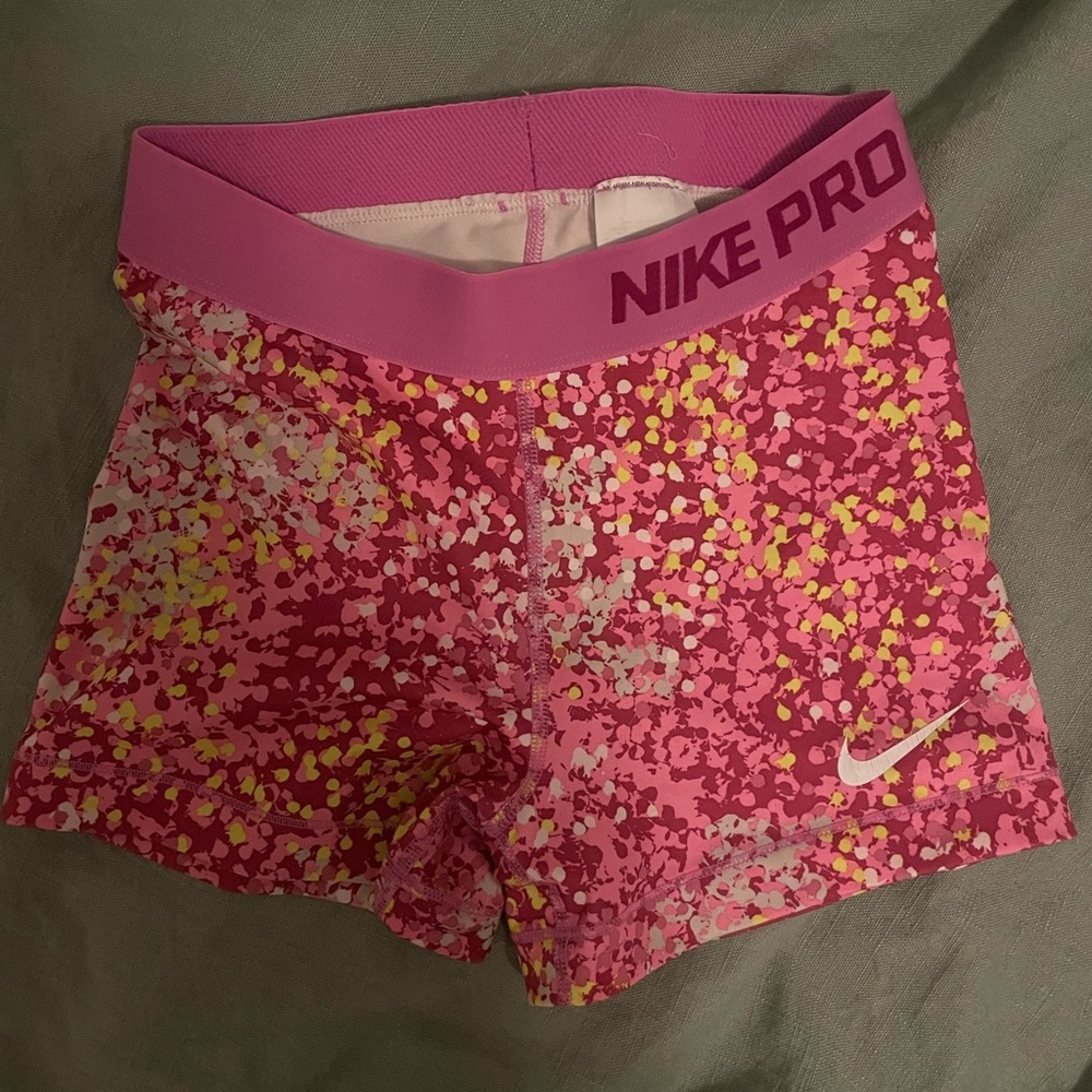 Pink confetti Nike pros